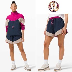 Lululemon 2021 Sz 6 Evergreen Windbreaker Shorts